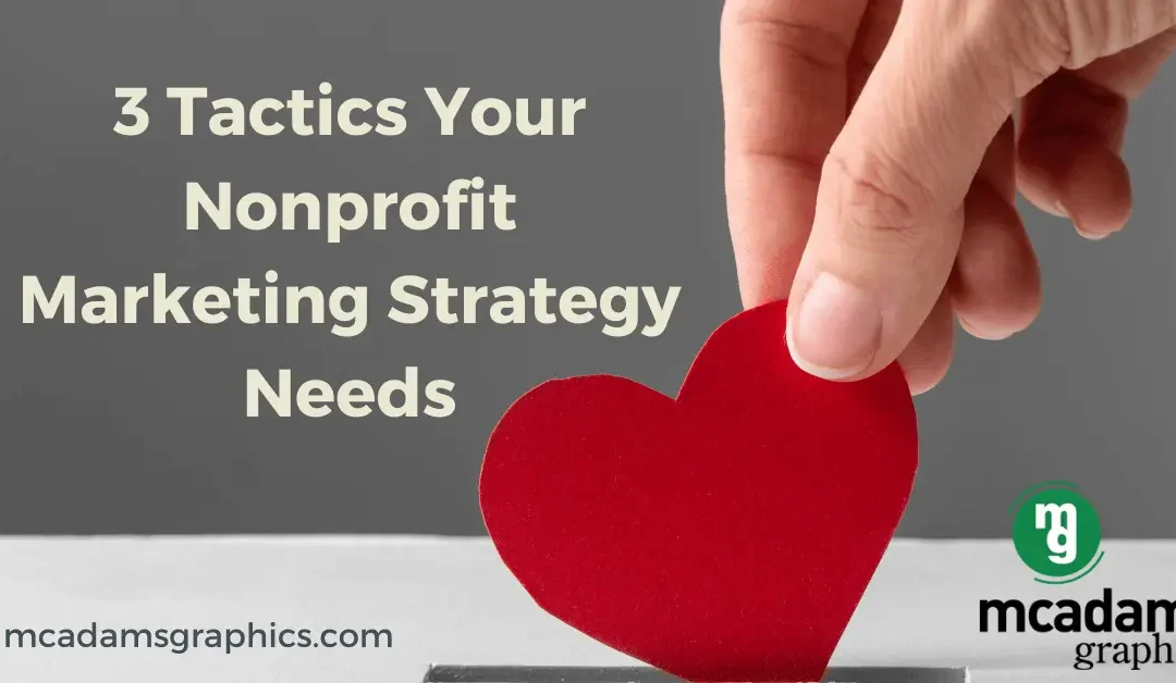 3 Tactics Your Nonprofit Marketing Strategy Needs for Awareness and Success