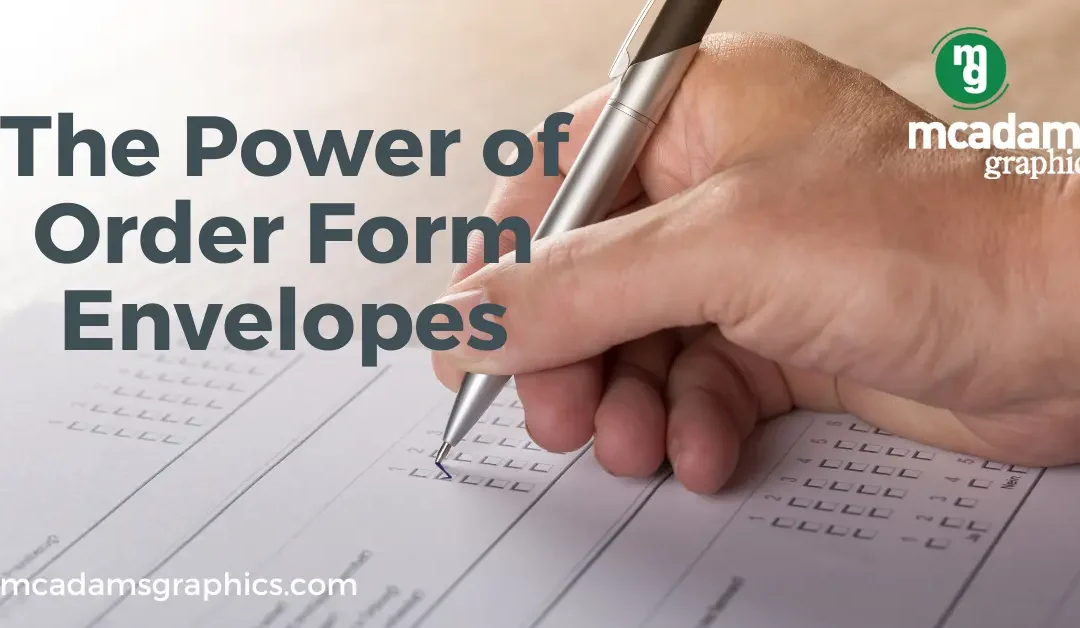 Unlocking the Power of Order Form Envelopes